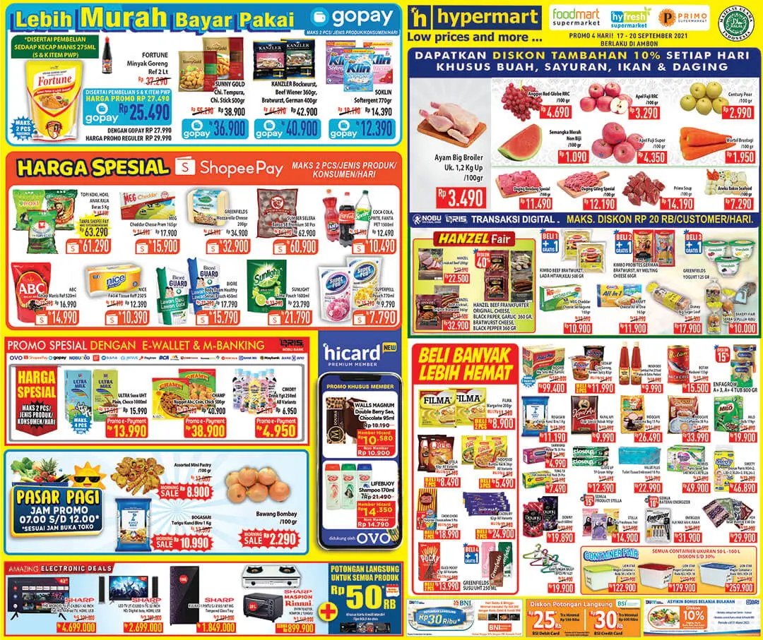 Promo Koran Hypermart Weekend Kalimantan, Sulawesi dan InTim