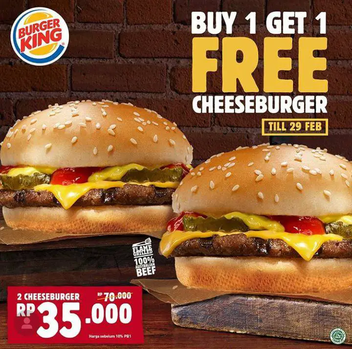promo burger king terbaru