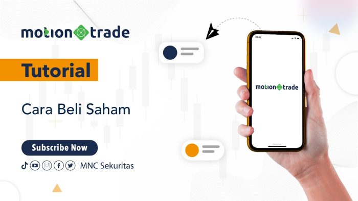 Cara Investasi Saham di Motion Trade