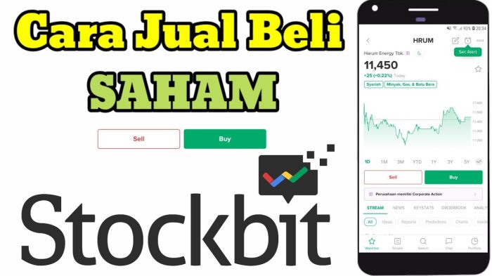 Cara Jual Saham di Aplikasi Stockbit