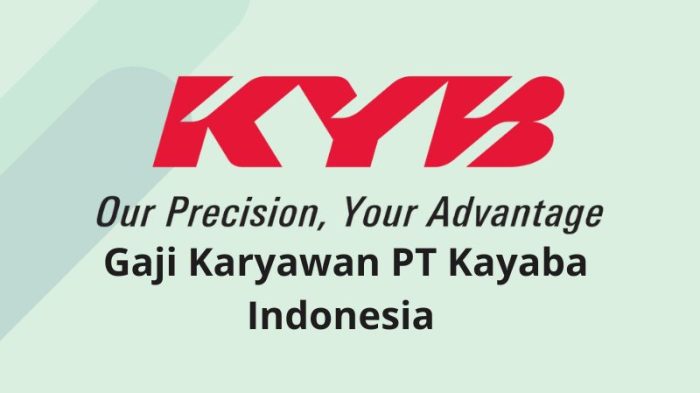 Gaji Karyawan PT Kayaba Indonesia