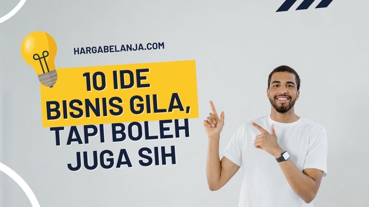 Ilustrasi dalam artikel 10 Ide Bisnis Gila Ini Bikin Heran, Tapi Layak Dicoba, hargabelanja.com