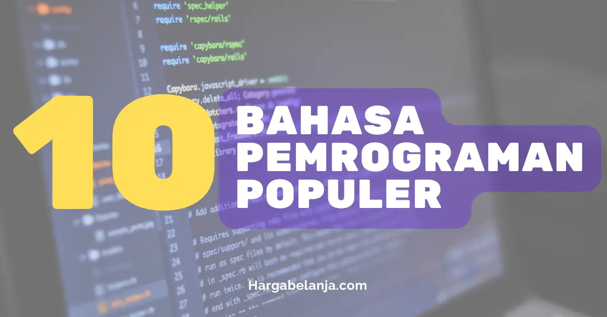 10 Bahasa Pemrograman Populer Hargabelanja.com