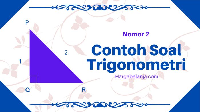 Contoh soal Trigonometri kelas 10