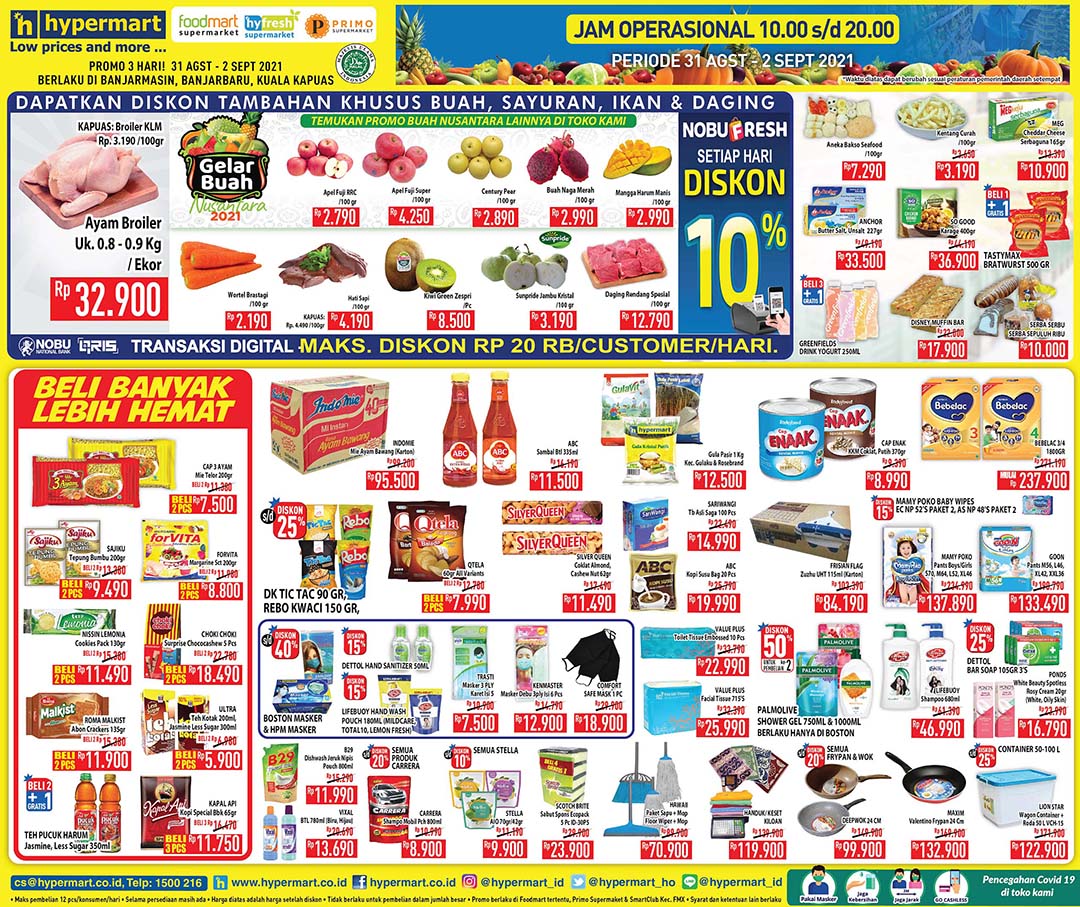 Promo Koran Hypermart Kalimantan Banjarmasin, Banjarbaru dan Kuala Kapuas 