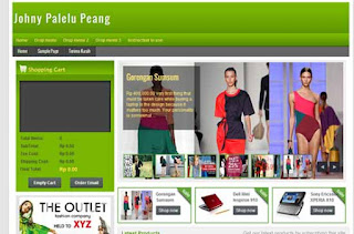 template blog bisnis online