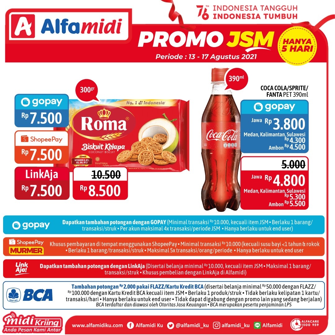 jsm alfamidi spesial hut ri
