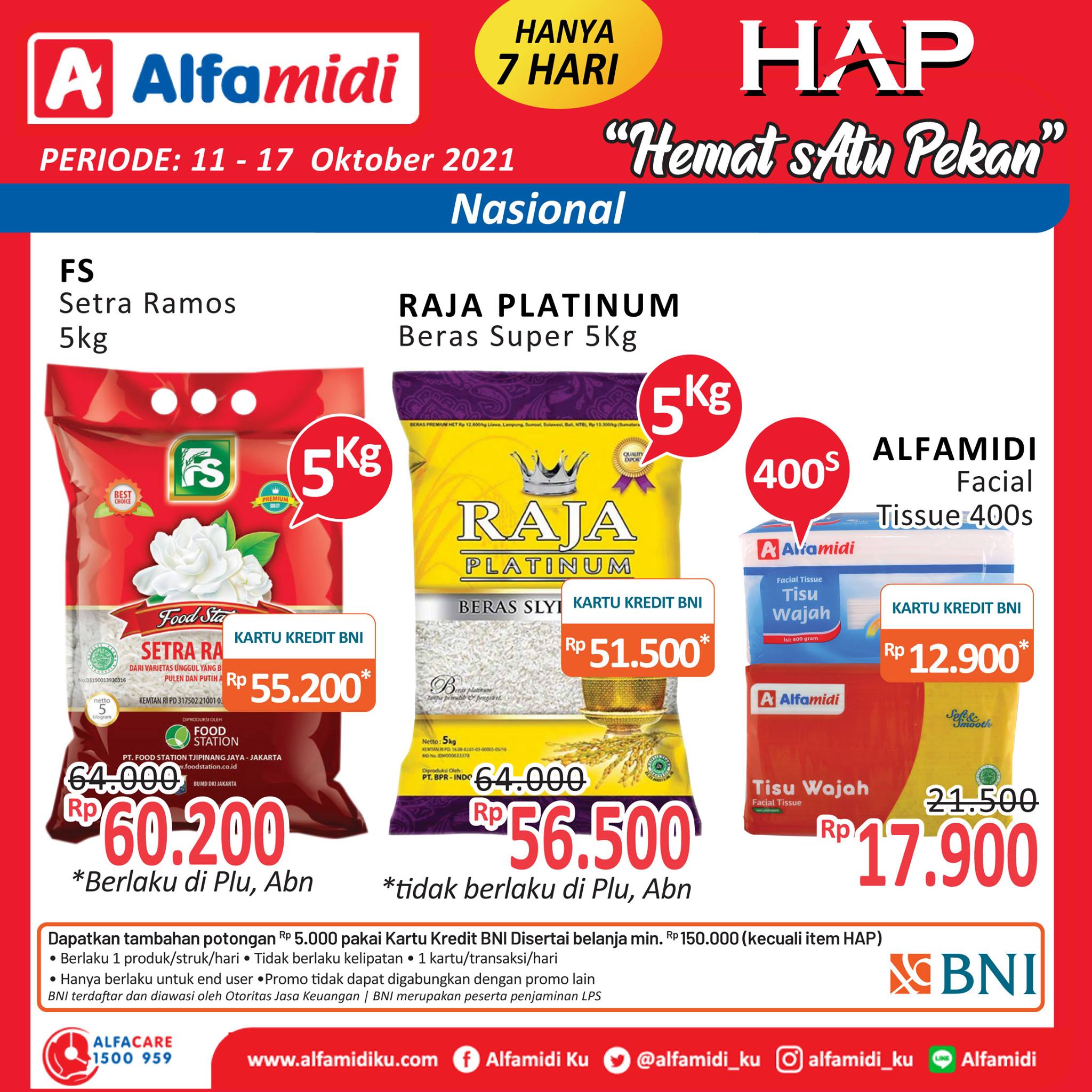 Katalog Promo Alfamidi HAP Hemat sAtu Pekan 11-17 Oktober 2021 Terbaru