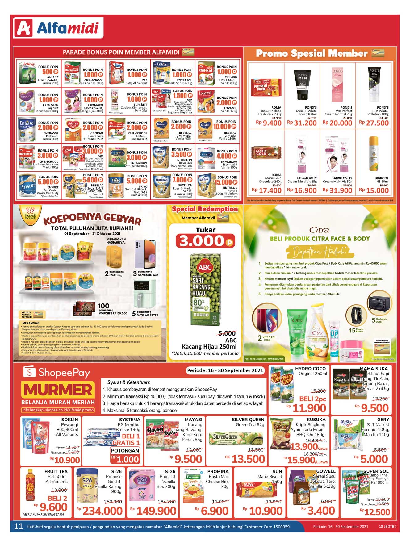 Katalog Promo Alfamidi Terbaru Dua Mingguan Periode 16-30 September 2021