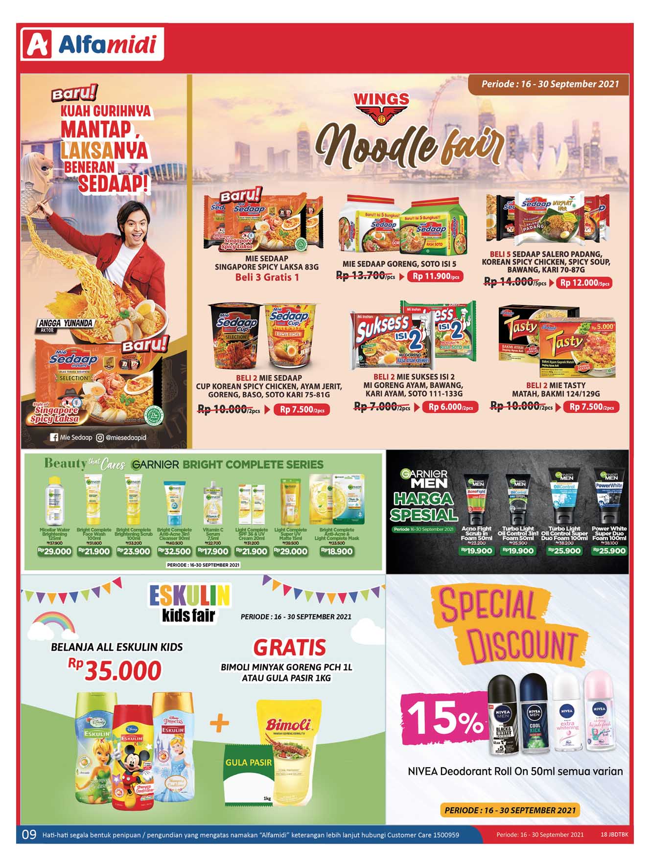 Katalog Promo Alfamidi Terbaru Dua Mingguan Periode 16-30 September 2021