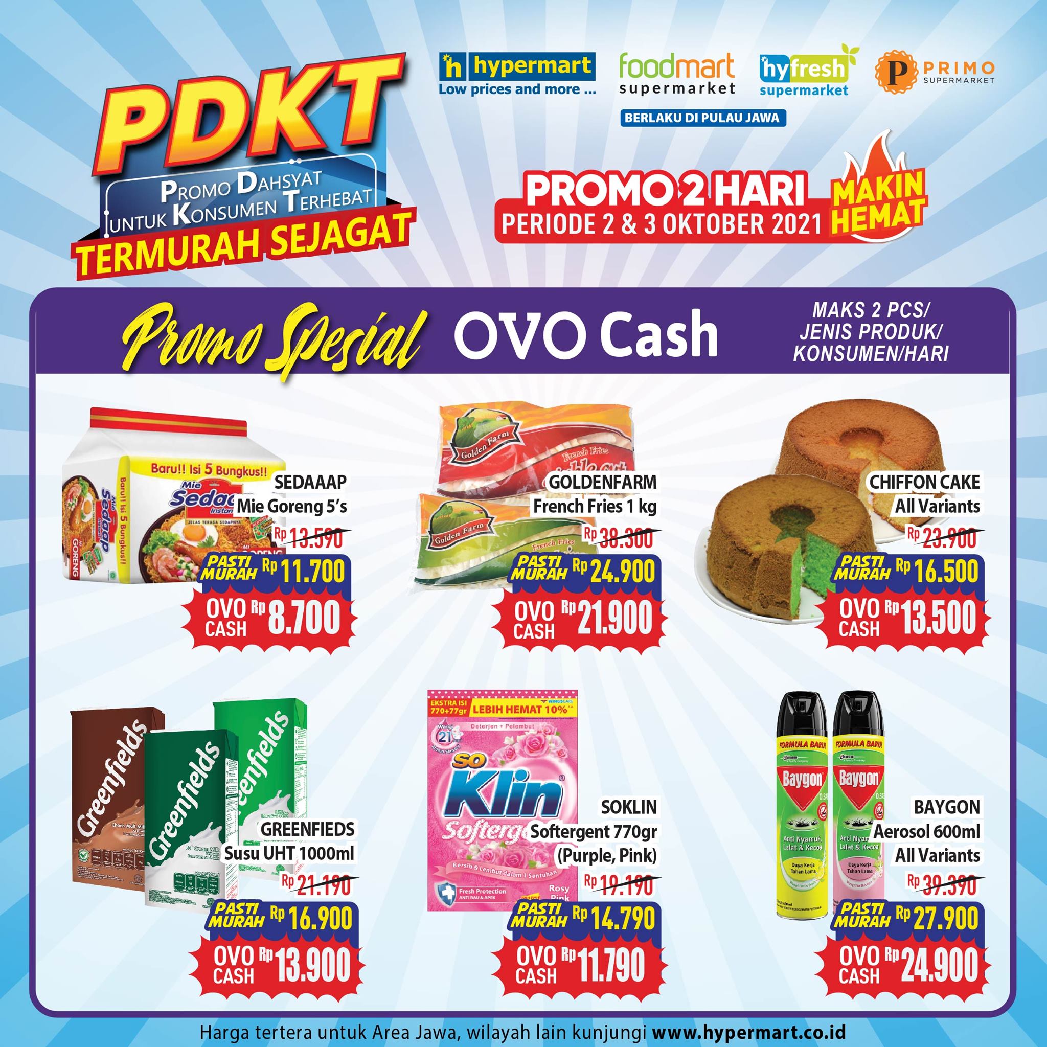 Katalog Promo Hypermart Dahsyat 2 Hari Terbaru 2-3 Oktober 2021 Spesial Weekend