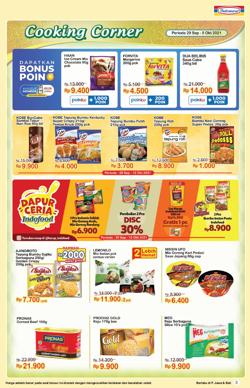Katalog Promo Indomaret Super Hemat Minggu Ini 29 September - 5 Oktober 2021