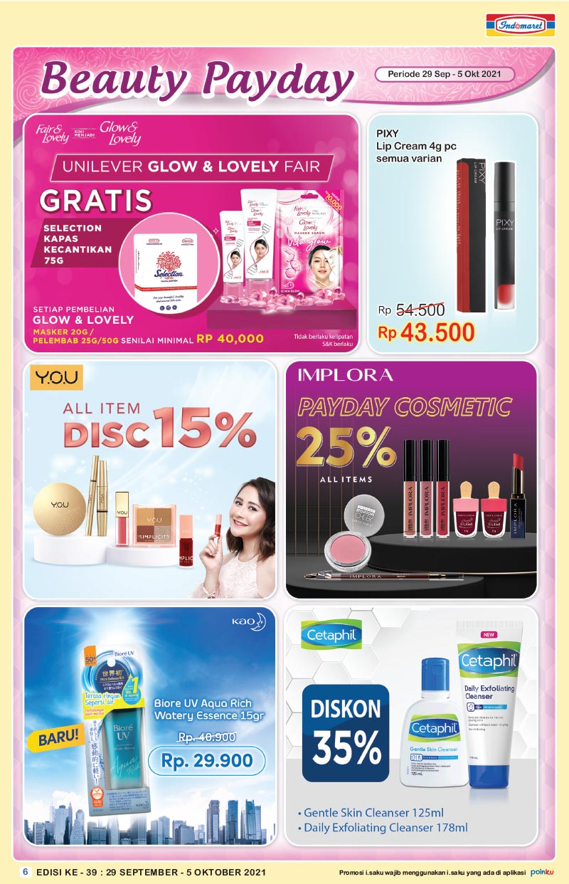 Katalog Promo Indomaret Super Hemat Minggu Ini 29 September - 5 Oktober 2021