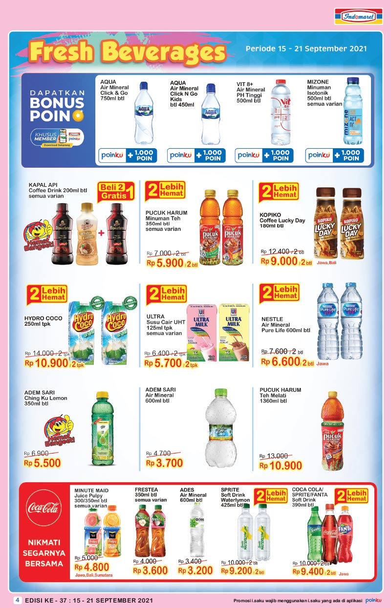 Promo Super Hemat Indomaret Periode 15-21 September 2021