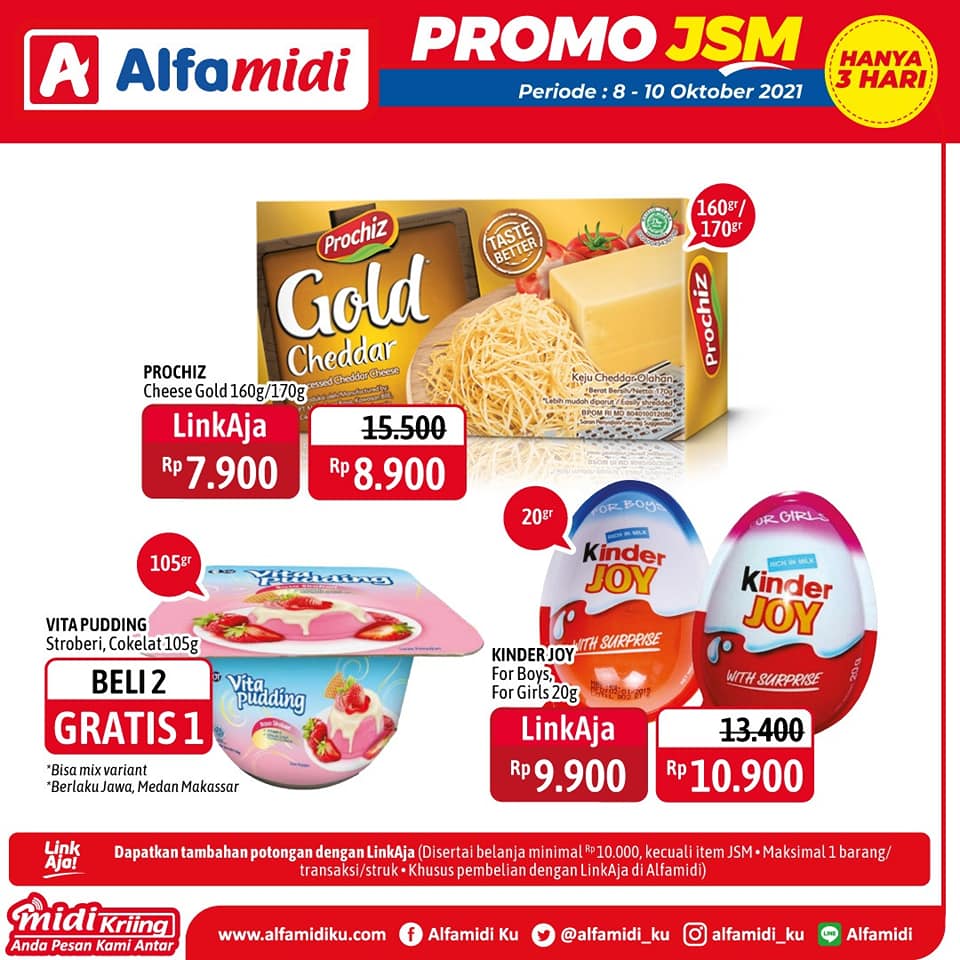 Katalog Promo JSM Alfamidi 8-10 Oktober 2021 Terbaru Minggu Ini