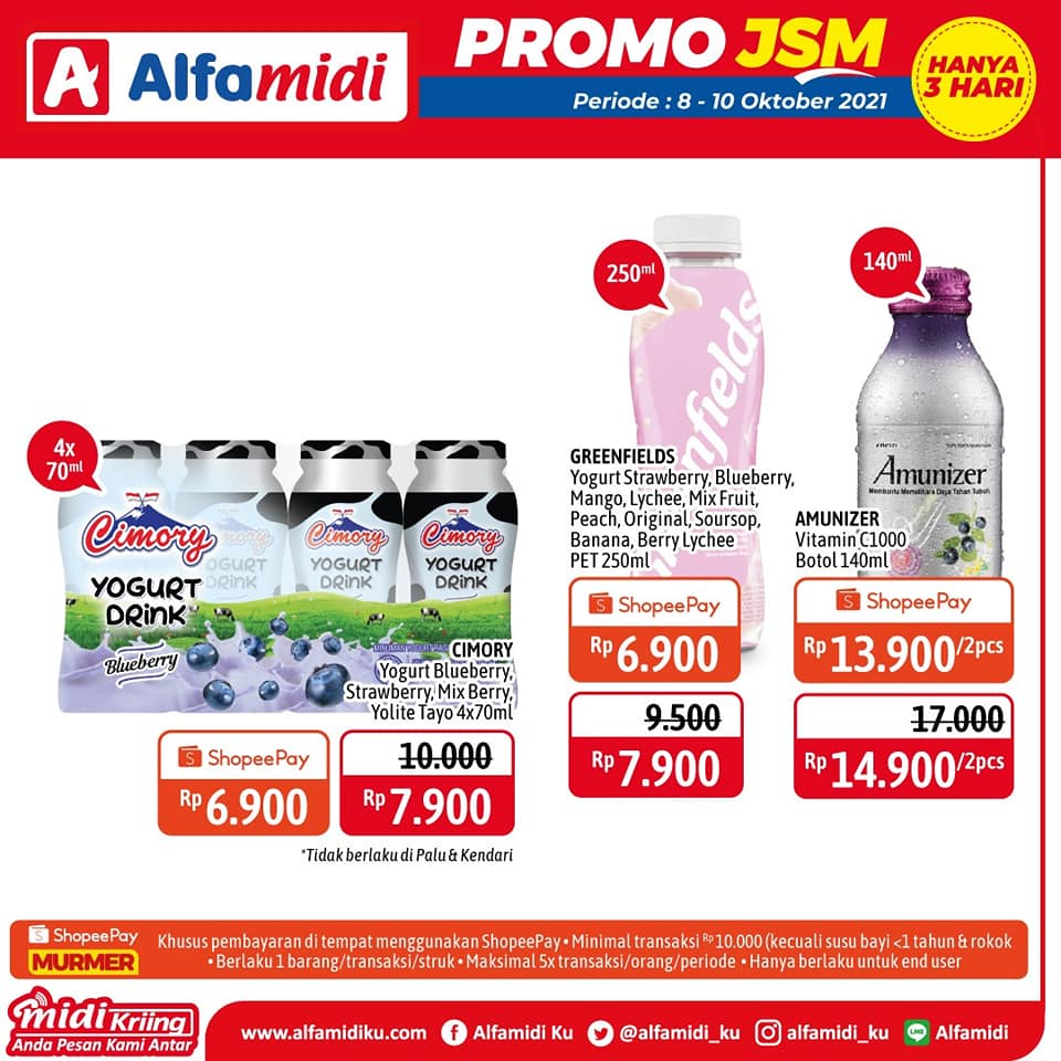 Katalog Promo JSM Alfamidi 8-10 Oktober 2021 Terbaru Minggu Ini