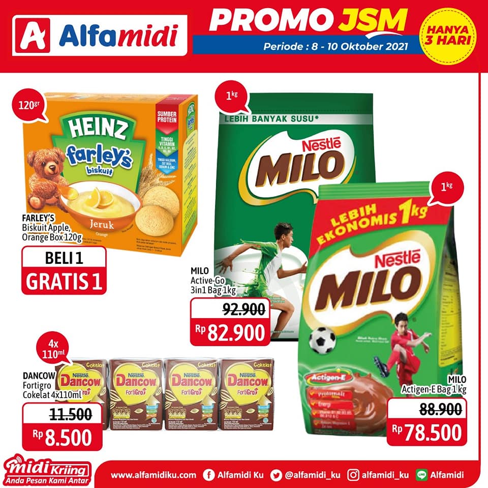 Katalog Promo JSM Alfamidi 8-10 Oktober 2021 Terbaru Minggu Ini
