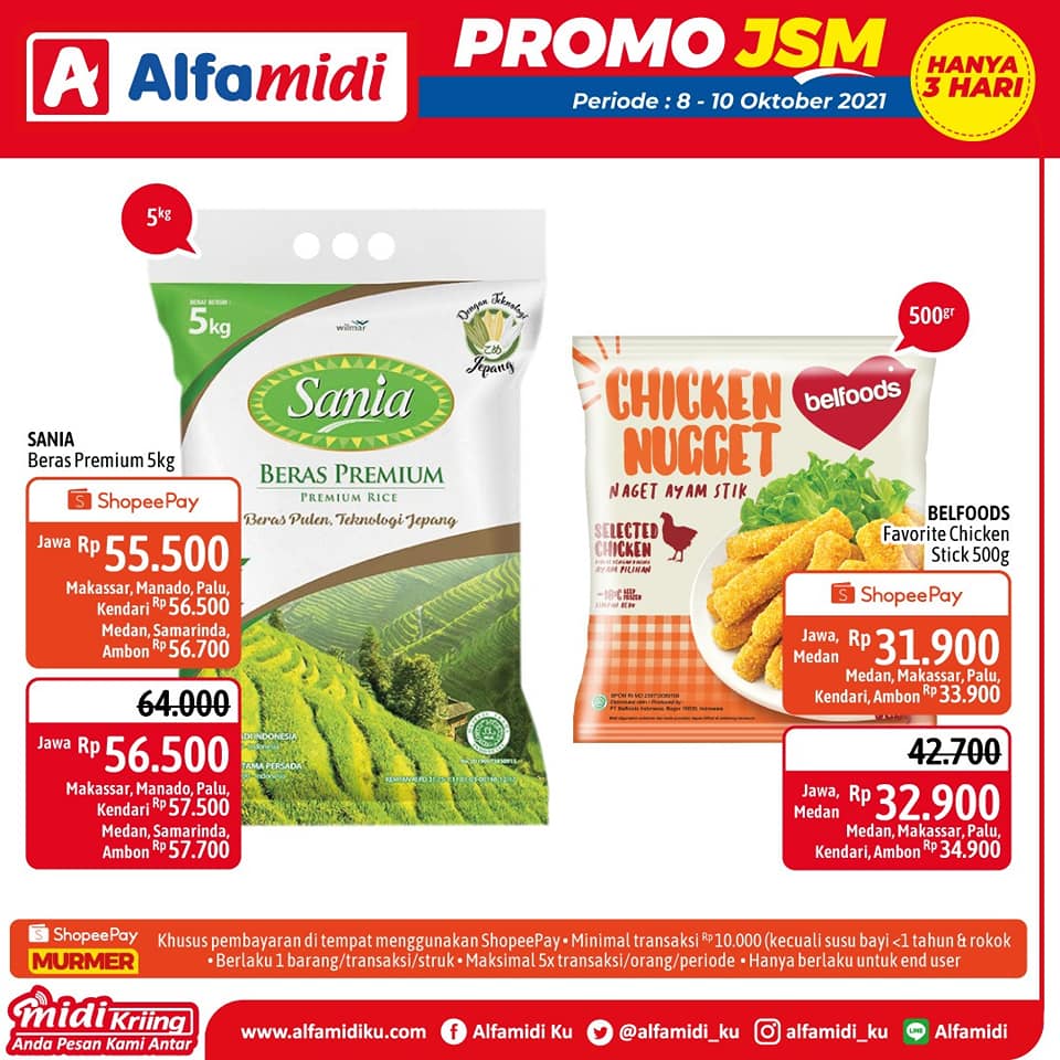 Katalog Promo JSM Alfamidi 8-10 Oktober 2021 Terbaru Minggu Ini