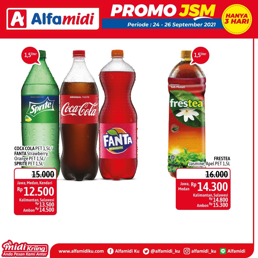 Katalog Promo JSM Alfamidi Hanya 3 Hari 24-26 September 2021 Terbaru