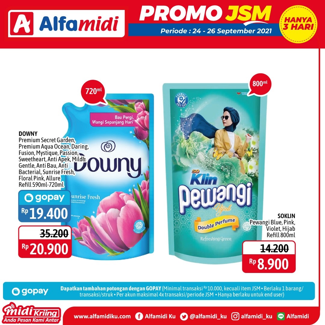 Katalog Promo JSM Alfamidi Hanya 3 Hari 24-26 September 2021 Terbaru