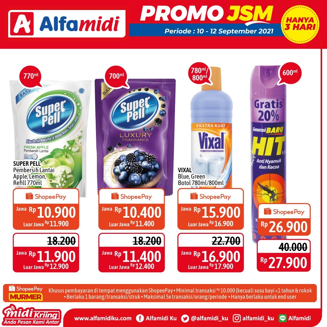 Promo JSM Alfamidi Minggu Ini 10-12 Setember 2021