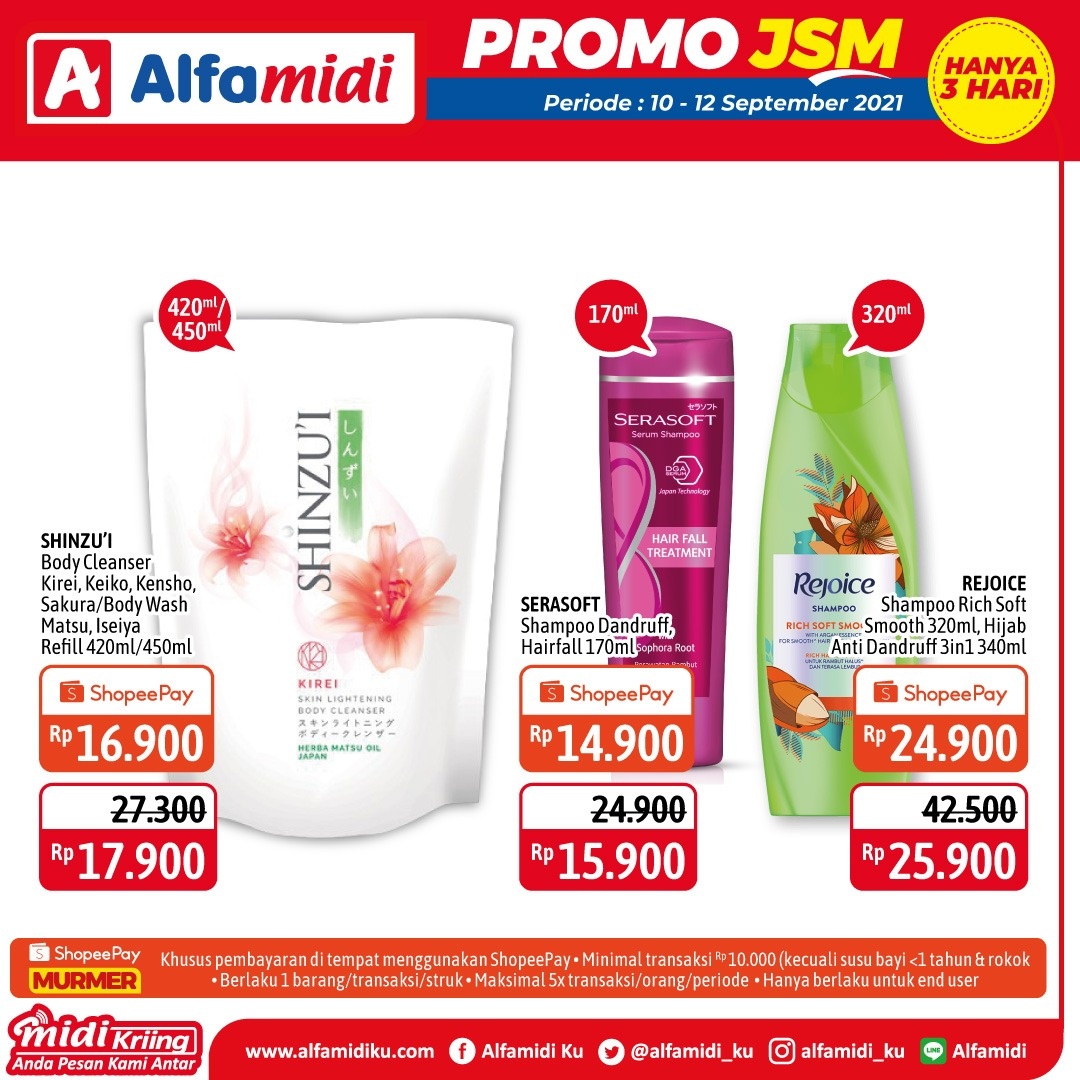 Promo JSM Alfamidi Minggu Ini 10-12 Setember 2021