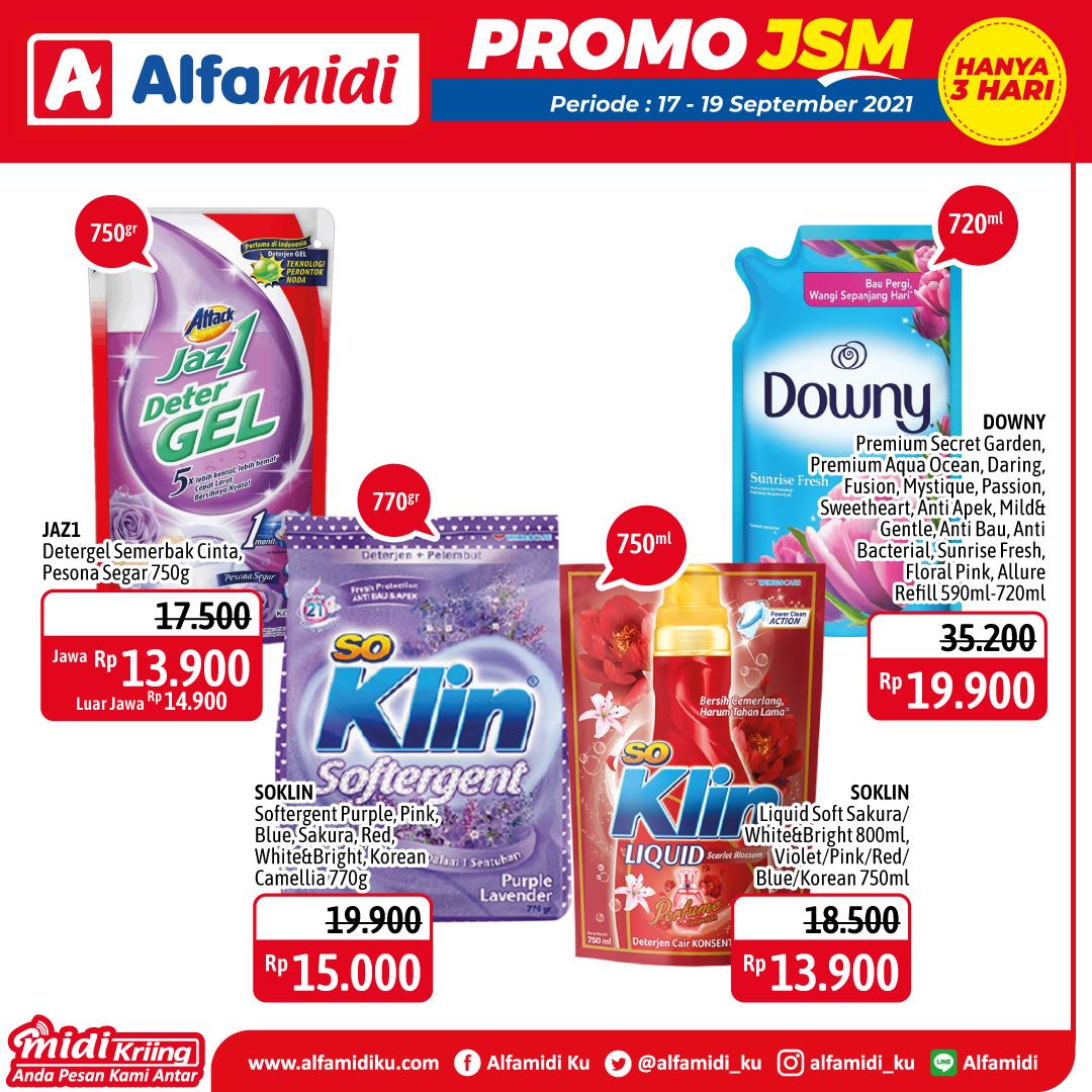 Katalog Promo JSM Alfamidi Minggu Ini 17-19 September 2021