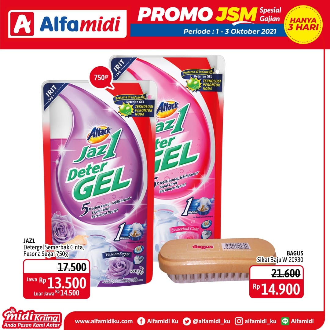 Katalog Promo JSM Alfamidi Minggu Ini Terbaru 1 2 3 Oktober 2021 Weekend