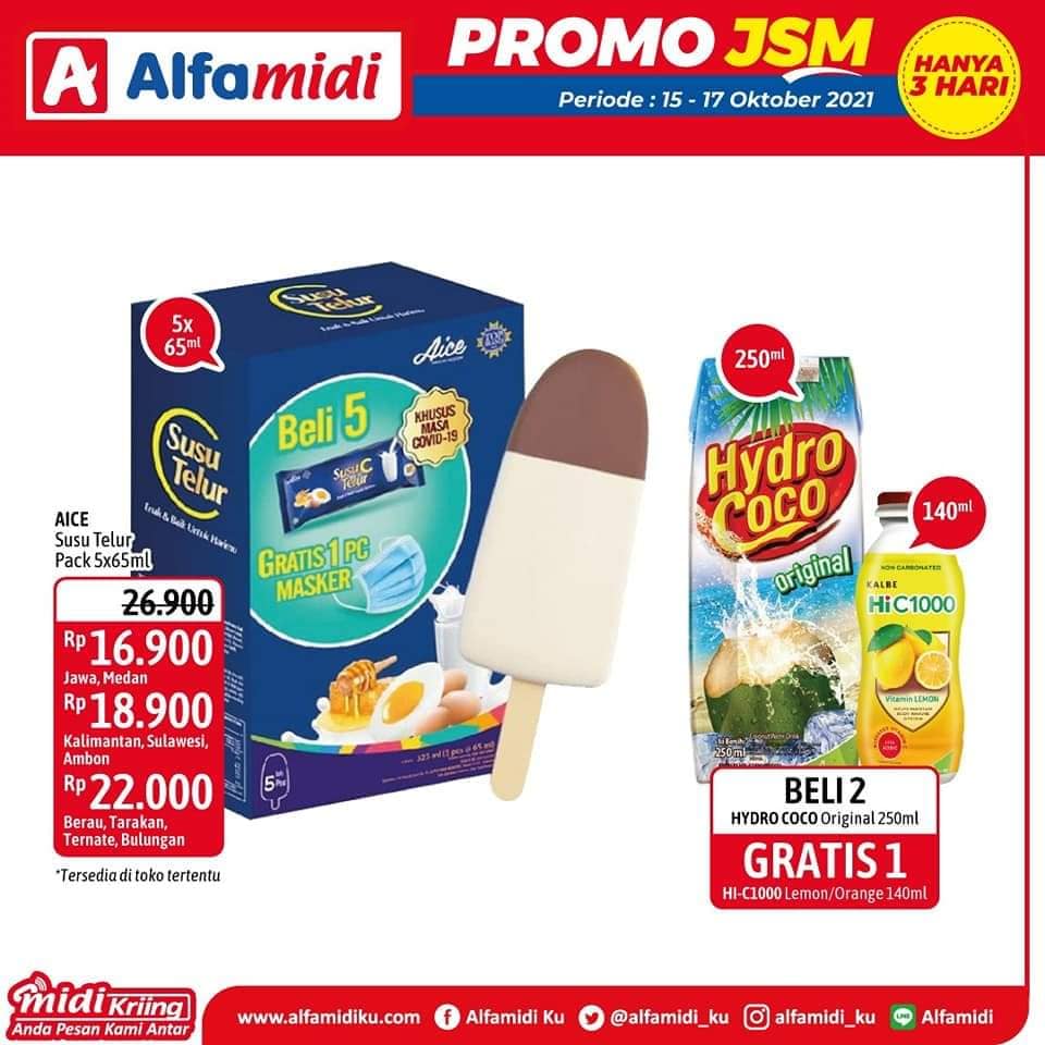Katalog Promo JSM Alfamidi Terbaru 15-17 Oktober 2021 Weekend