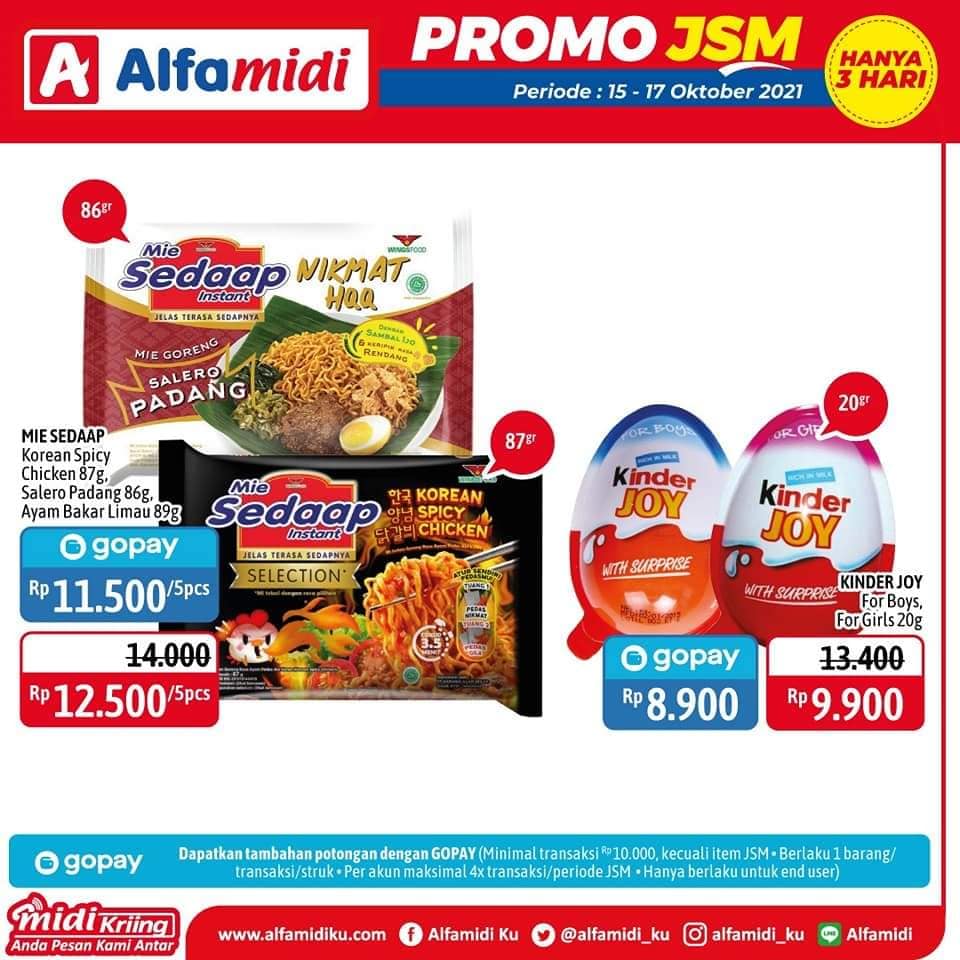 Katalog Promo JSM Alfamidi Terbaru 15-17 Oktober 2021 Weekend
