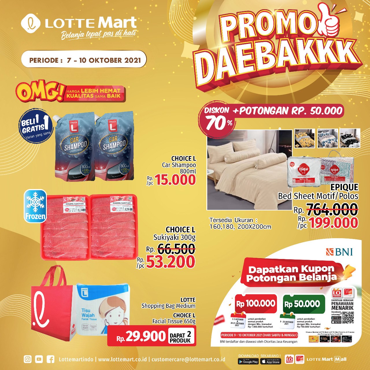 Katalog Promo JSM LOTTE Mart Terbaru 7-10 Oktober 2021 Weekend