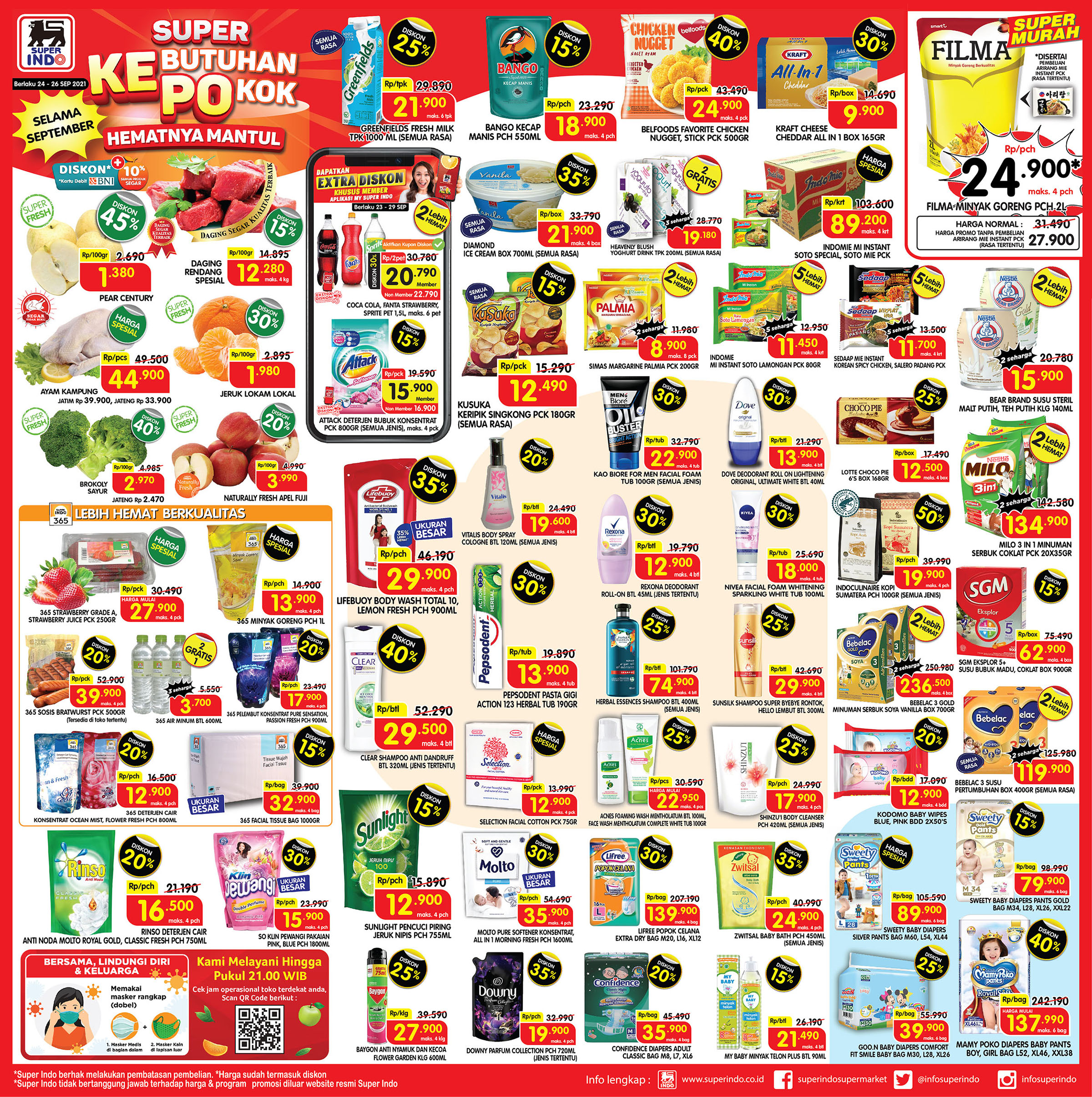 Katalog Promo JSM Super Indo Supermarket Terbaru 24-26 September 2021