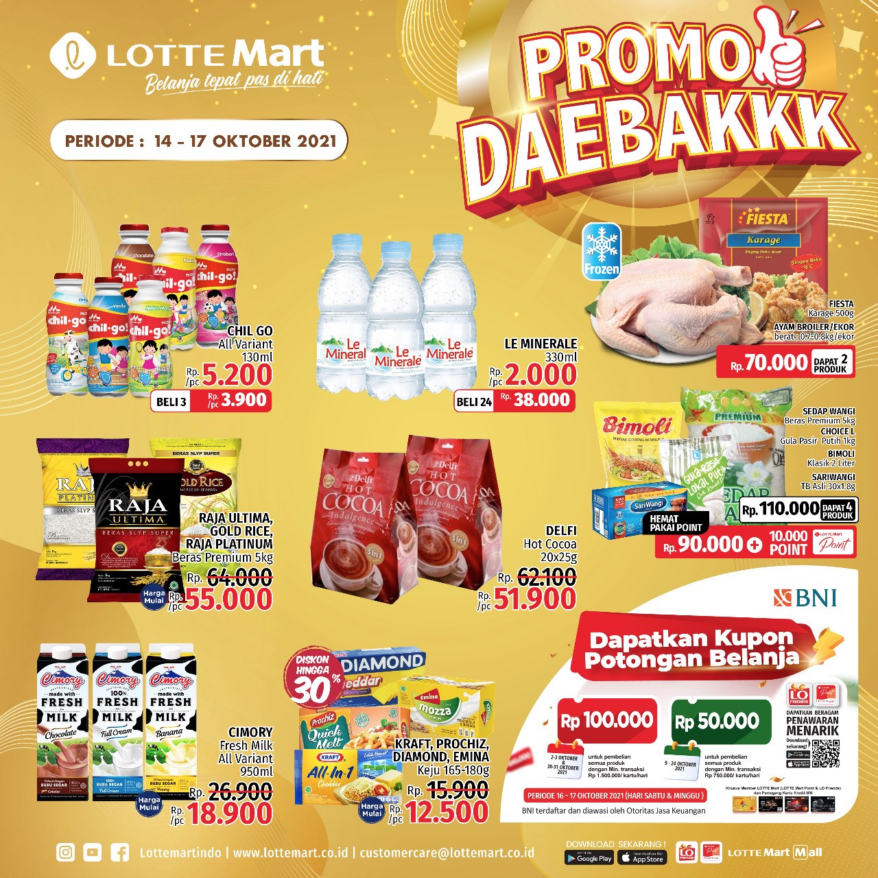 Katalog Promo LOTTE Mart JSM Daebakkk 14-17 Oktober 2021 Terbaru Minggu Ini
