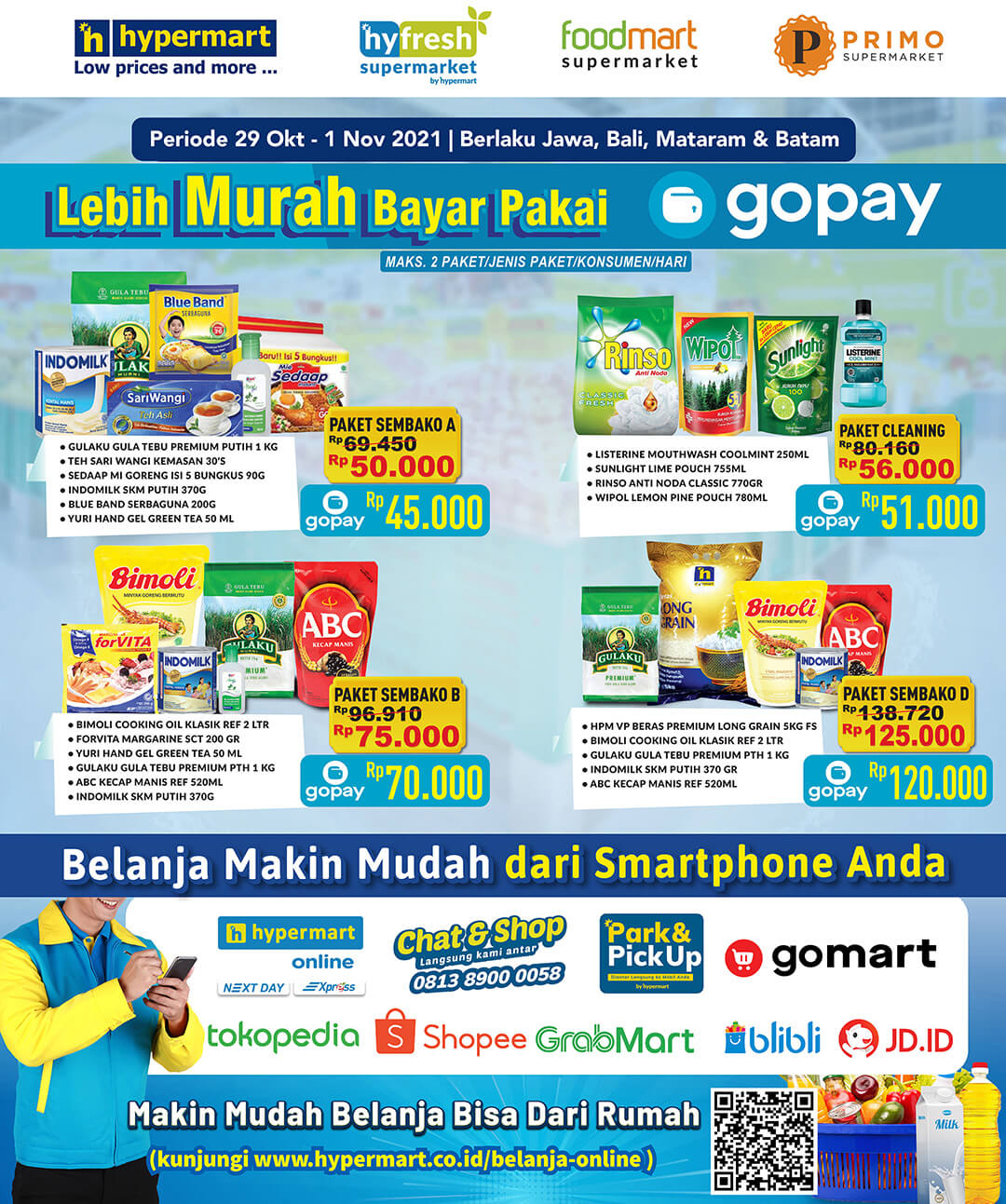 Katalog Weekend Promo JSM Hypermart Terbaru 29 Okt - 1 Nov 2021 Minggu Ini