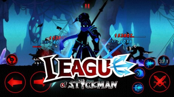 League Of Stickman mod apk unlimited gems dan money