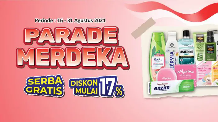 Promo Alfamart Parade Merdeka 16-31 Agustus 2021