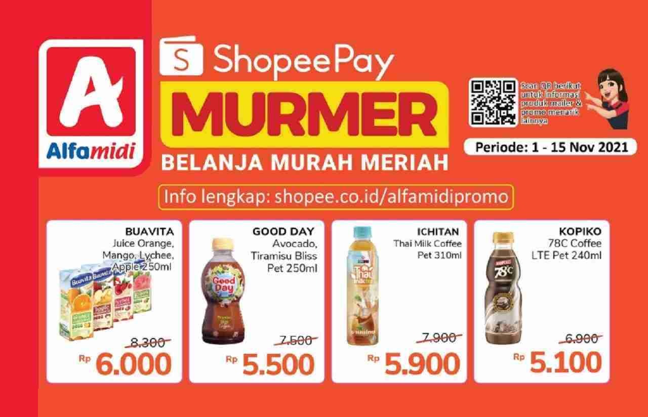 Promo Alfamidi ShopeePay MURMER 1-15 November 2021 Terbaru Harga Murah