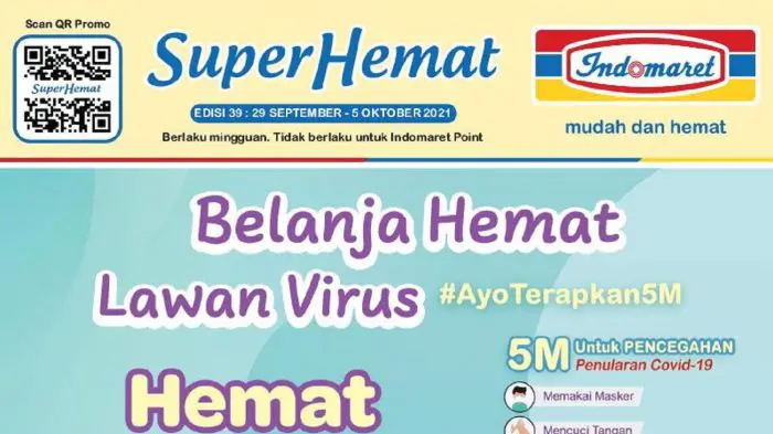 Promo Indomaret Super Hemat Minggu Ini 29 September - 5 Oktober 2021