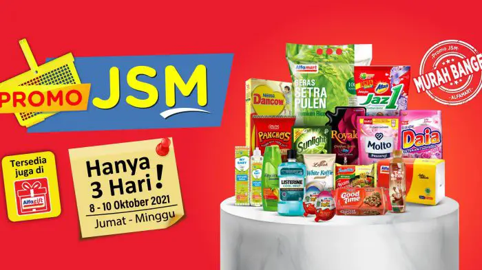 Promo JSM Alfamart Weekend Terbaru 8-10 Oktober 2021 Minggu Ini
