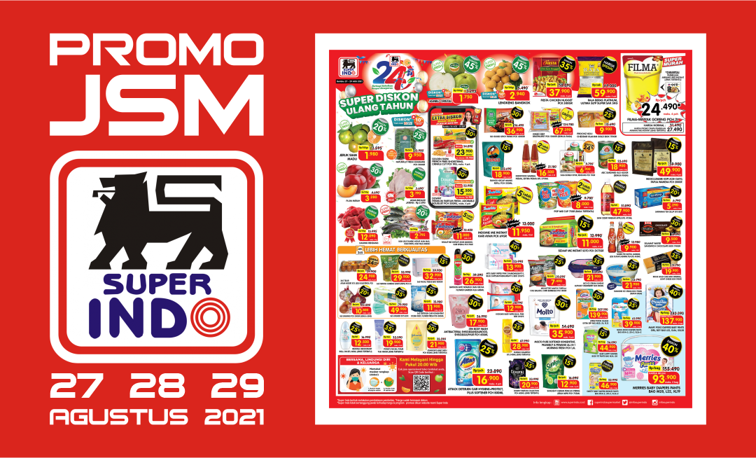 Promo JSM Super Indo Minggu Ini 27-29 Agustus 2021