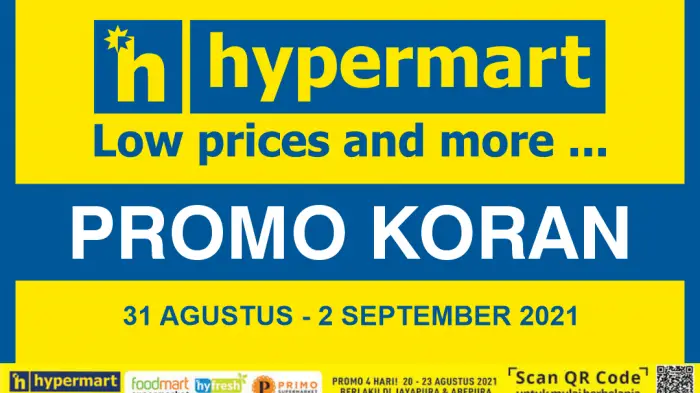 Promo Koran Hypermart 31 Ags - 2 Sept 2021 Khusus Pulau Jawa