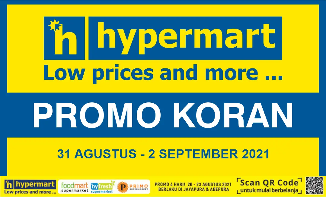 Promo Koran Hypermart 31 Ags - 2 Sept 2021 Khusus Pulau Jawa