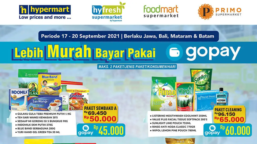 Promo Koran Hypermart Weekend Khusus Pulau Jawa, Bali dan Sumatera