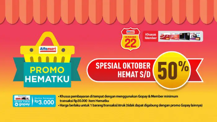 Katalog Promo Member Alfamart Hematku Terbaru 16-31 Oktober 2021 Diskon 50%