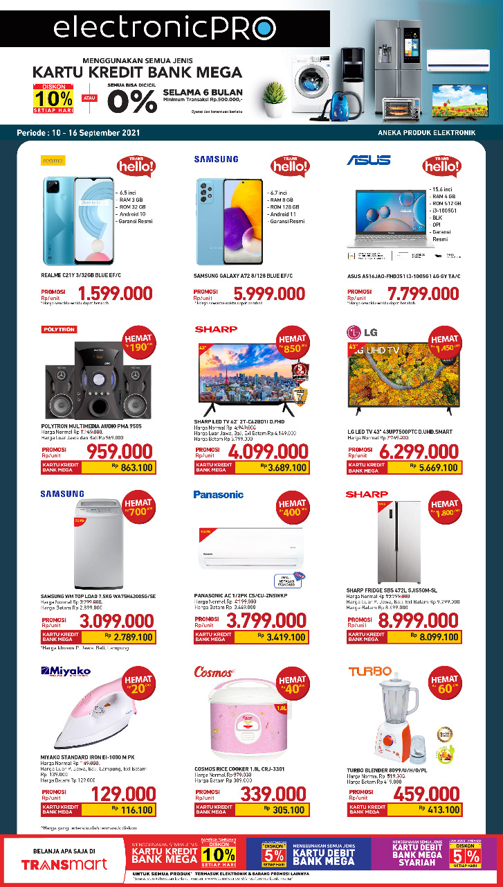 Promo Mingguan Transmart Carrefour Periode 10-14 September 2021