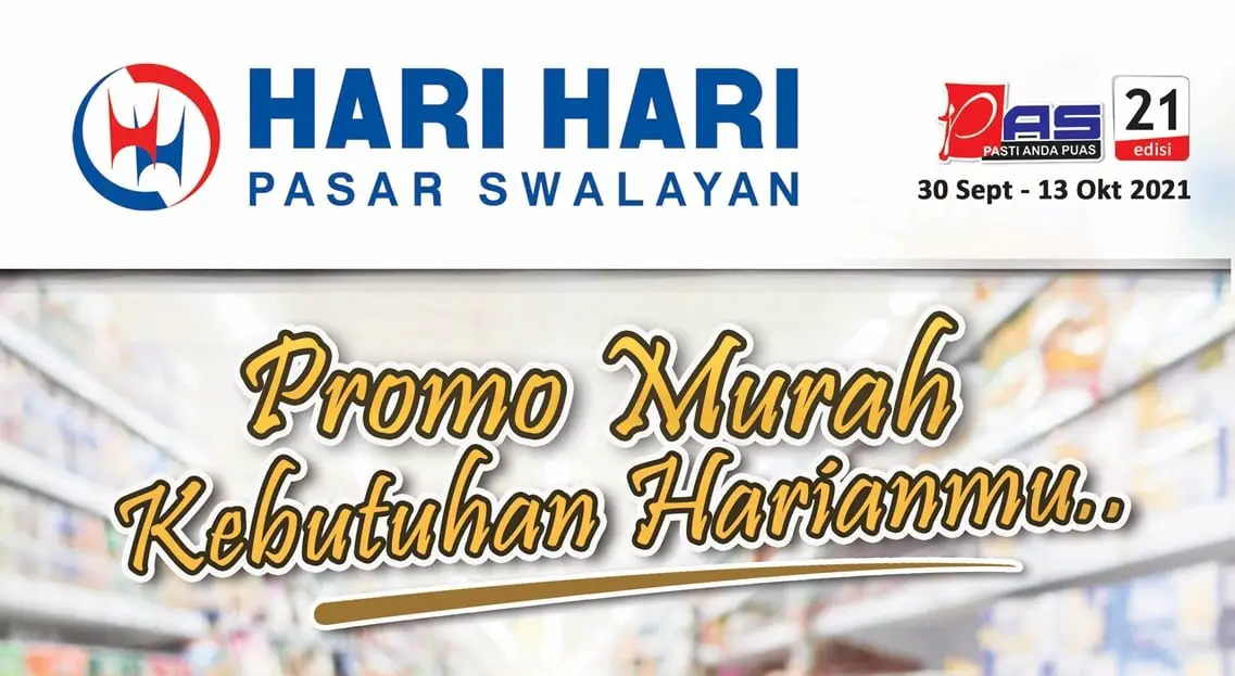 Promo PAS Hari Hari Pasar Swalayan Terbaru 30 September - 13 Oktober 2021