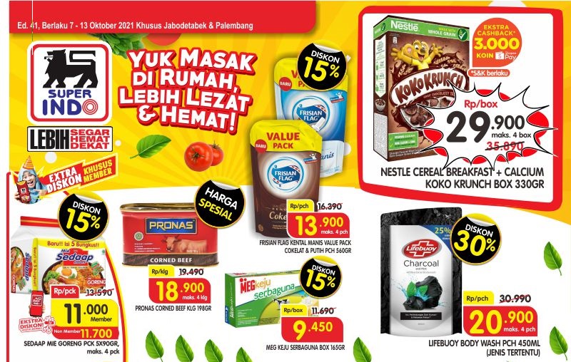 Promo Super Indo Mingguan Terbaru 7-13 Oktober 2021 Katalog Super Hemat
