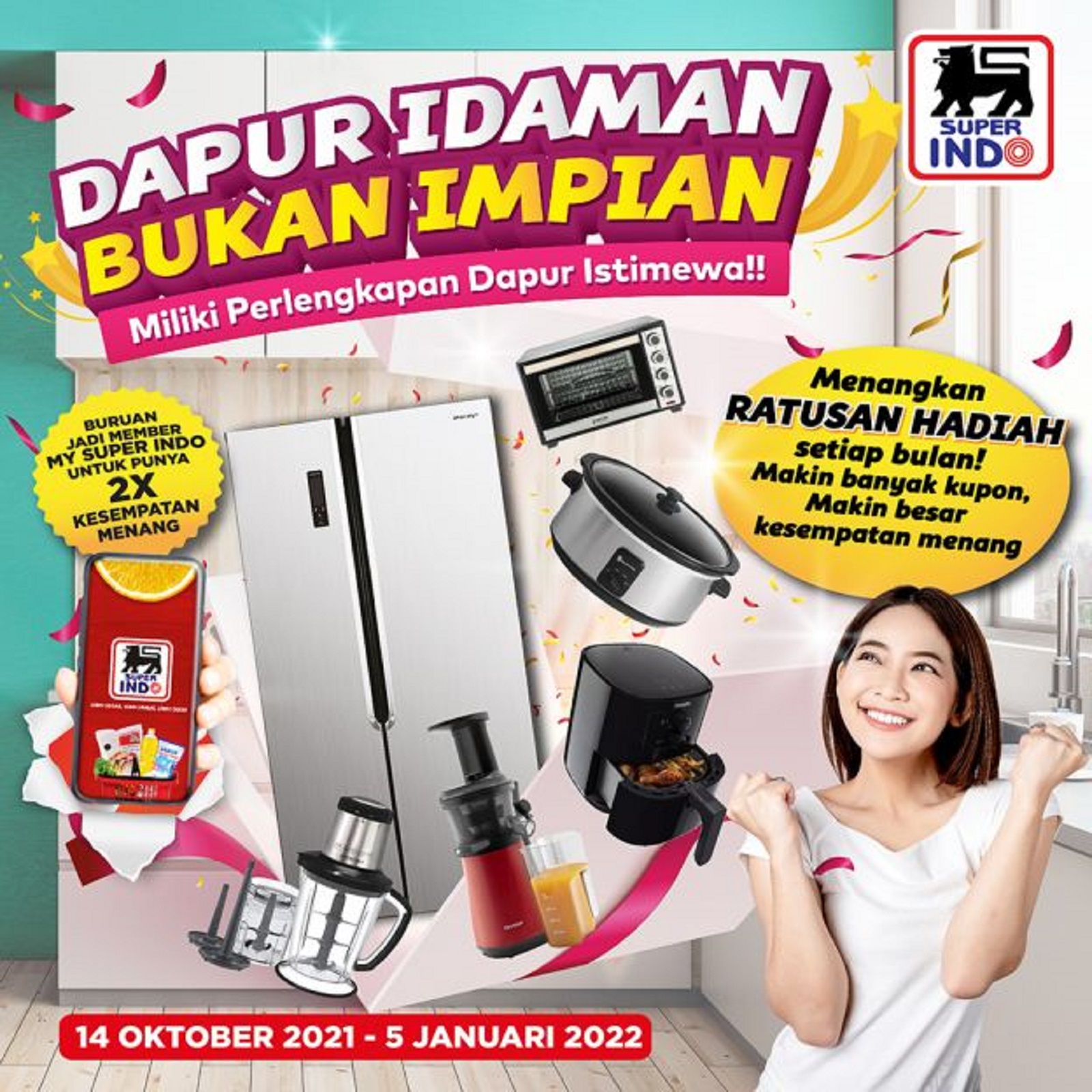 Promo SuperIndo Dapur Impian 14 Oktober 2021 - 5 Januari 2022 Terbaru