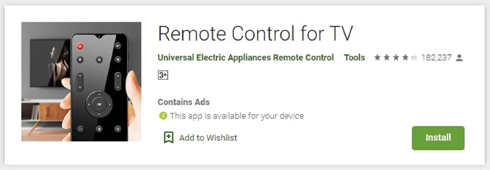 Remote Control for TV, Aplikasi Remote TV Tabung Bisa Semua Merk