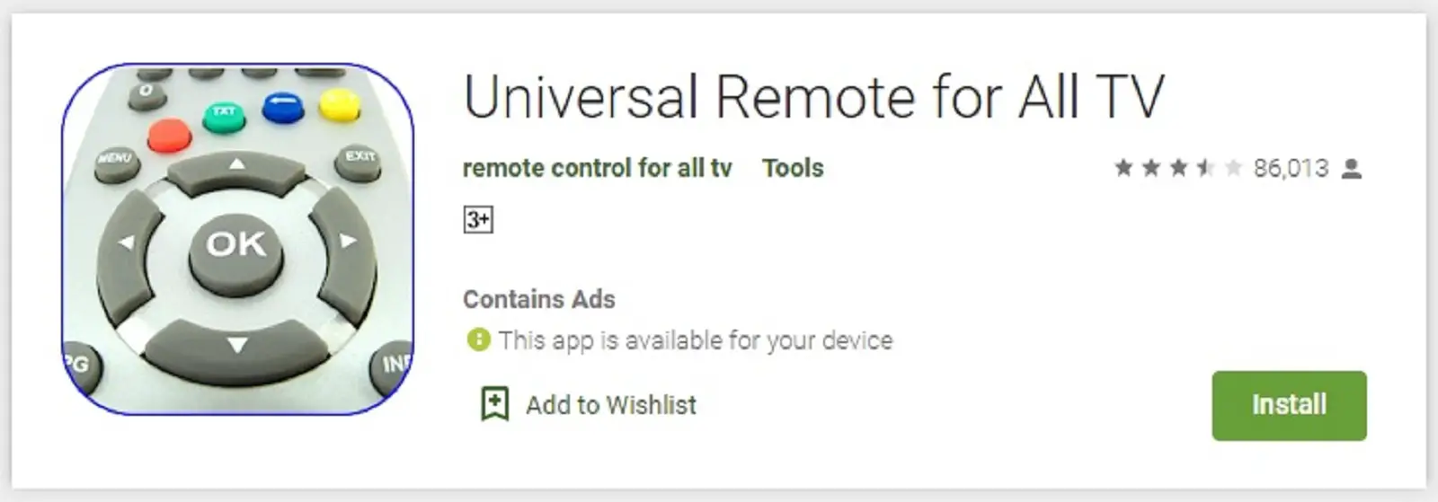 Universal Remote for All TV, Aplikasi Remote TV Tabung Bisa Semua Merk
